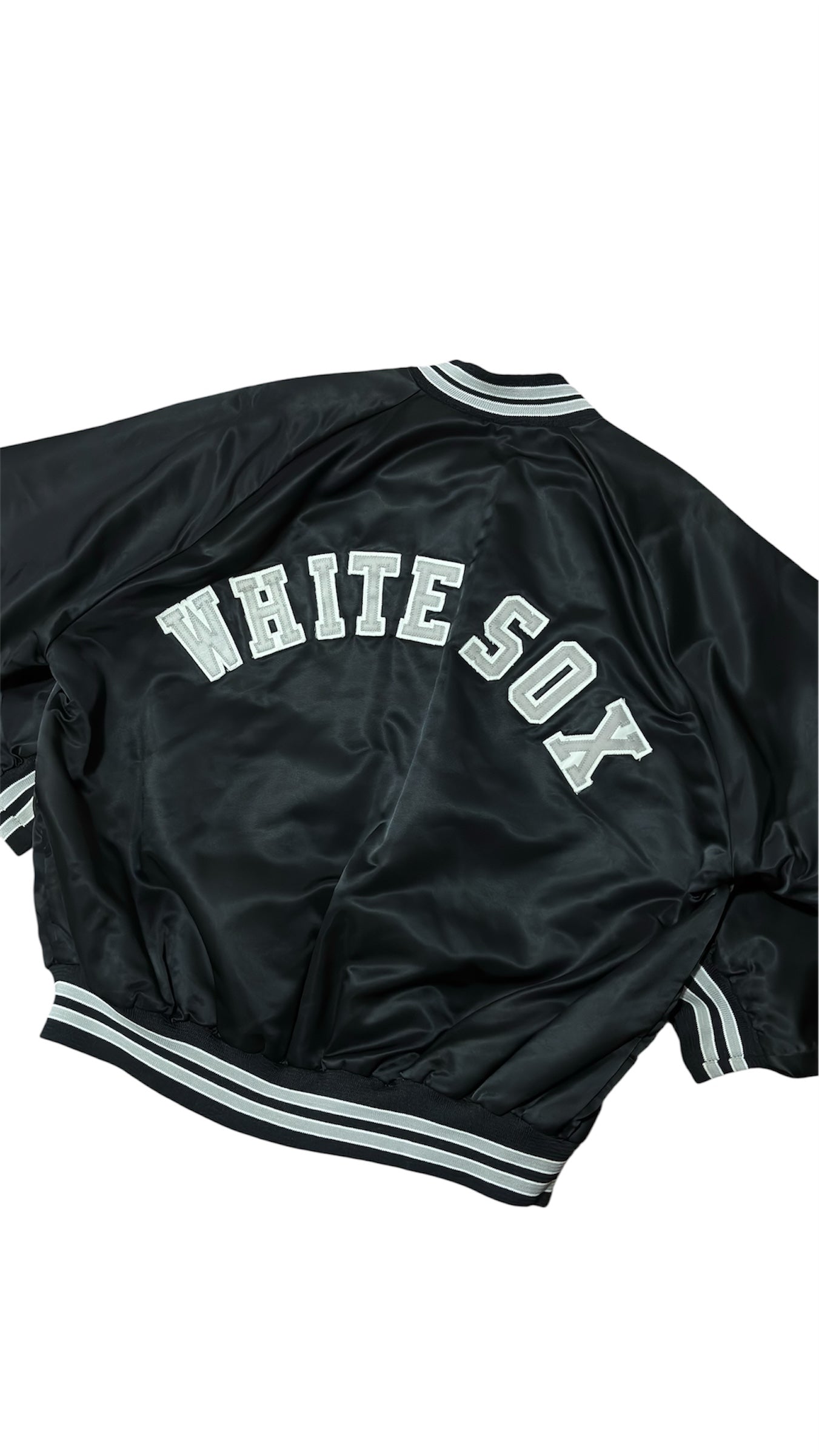 Chicago White Sox Back Script - Chalkline Varsity Satin
