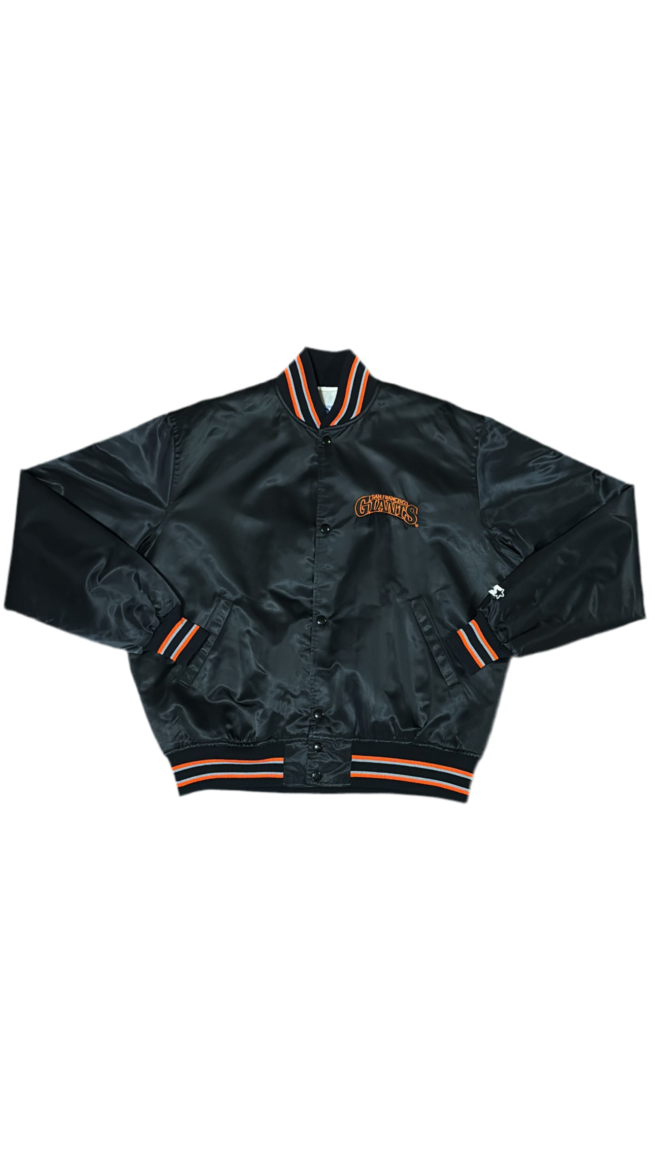 San Francisco Giants Big Logo - Starter Varsity Satin