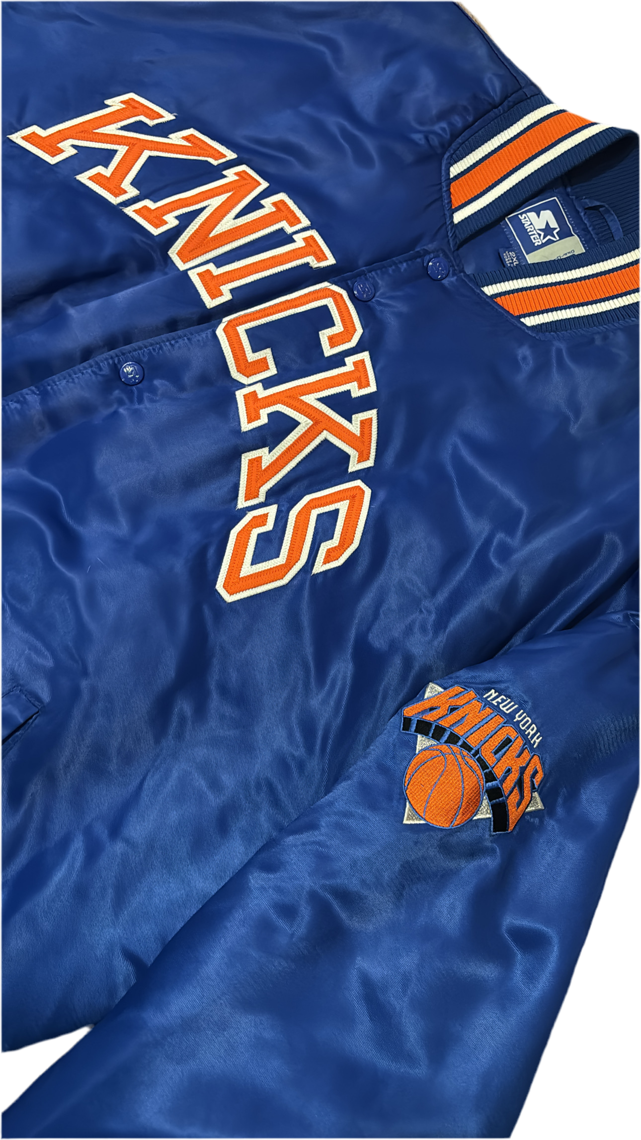 New York Knicks - Starter Varsity Satin