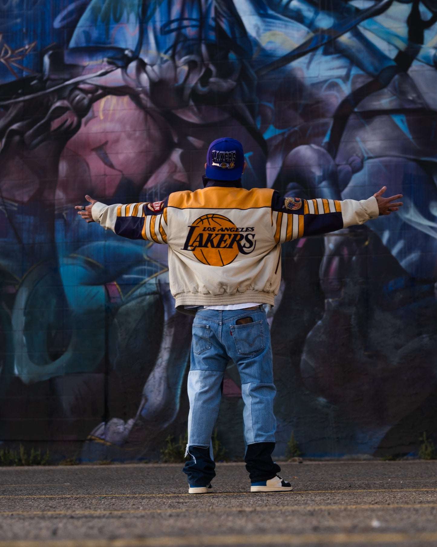 Los Angeles Lakers Limited Edition 83 out of 100 Jeff Hamilton Jacket