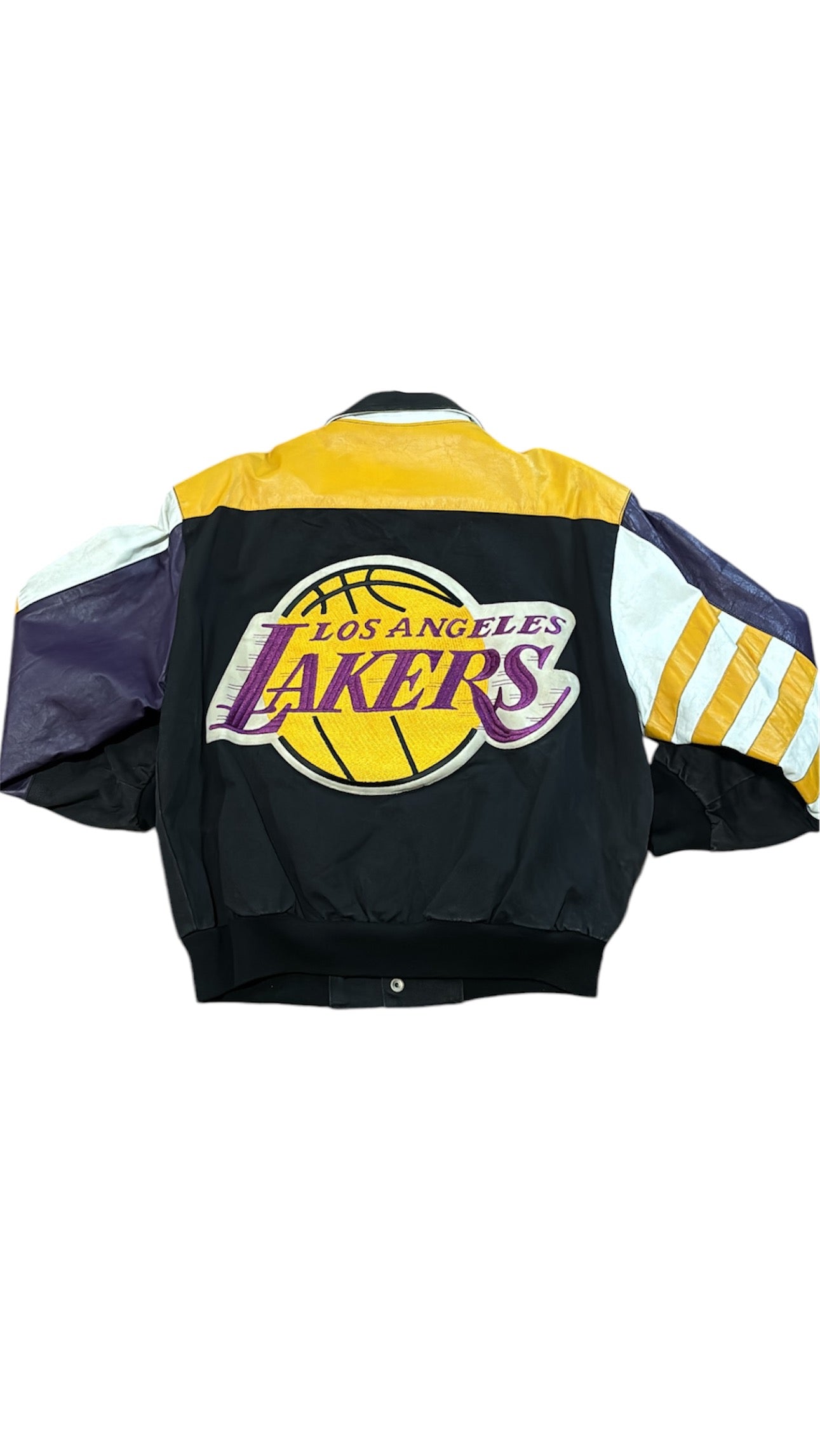 Los Angeles Lakers - Jeff Hamilton Leather Denim