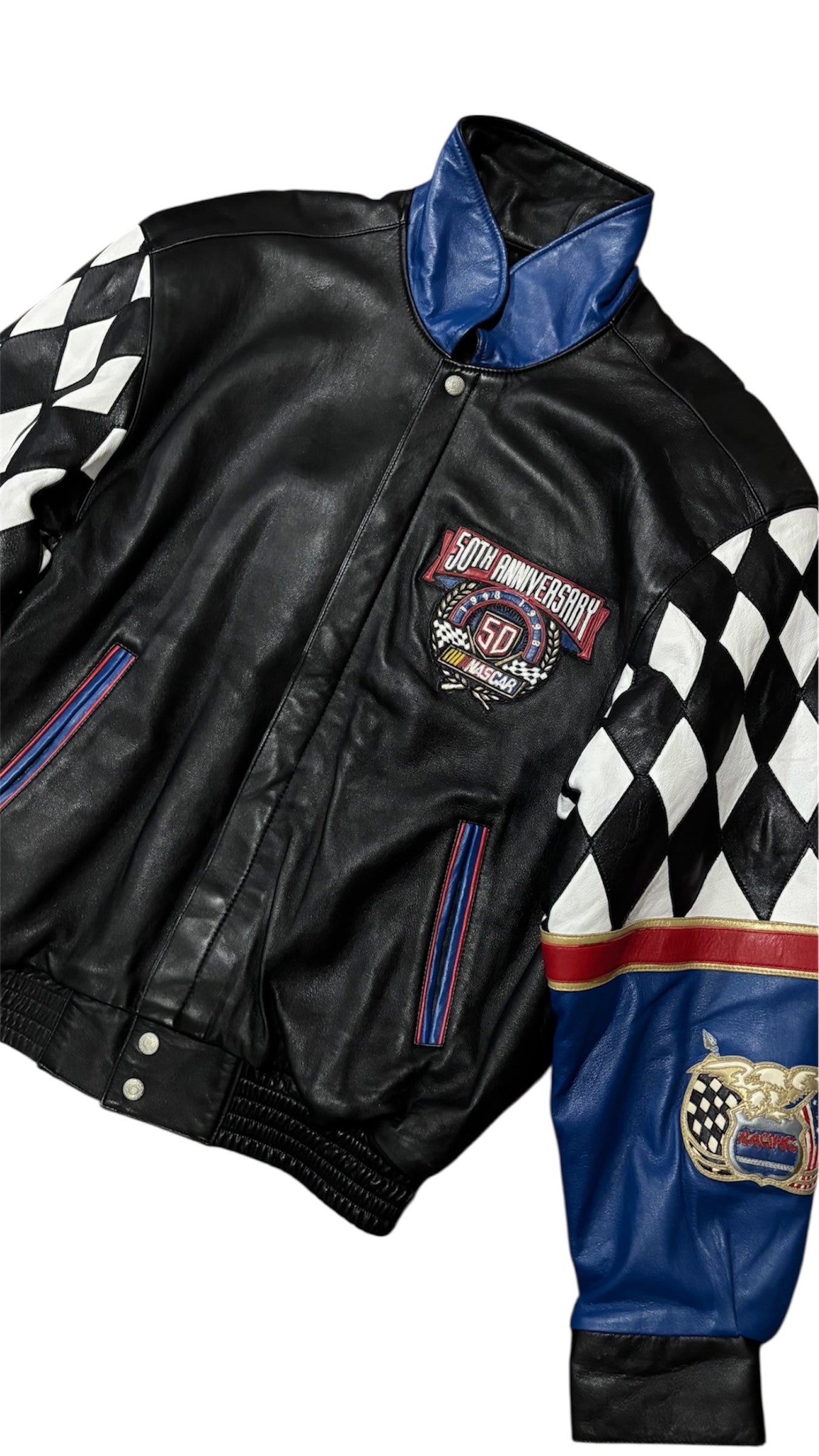 NASCAR 50th Anniversary Limited Edition - Jeff Hamilton Full Leather