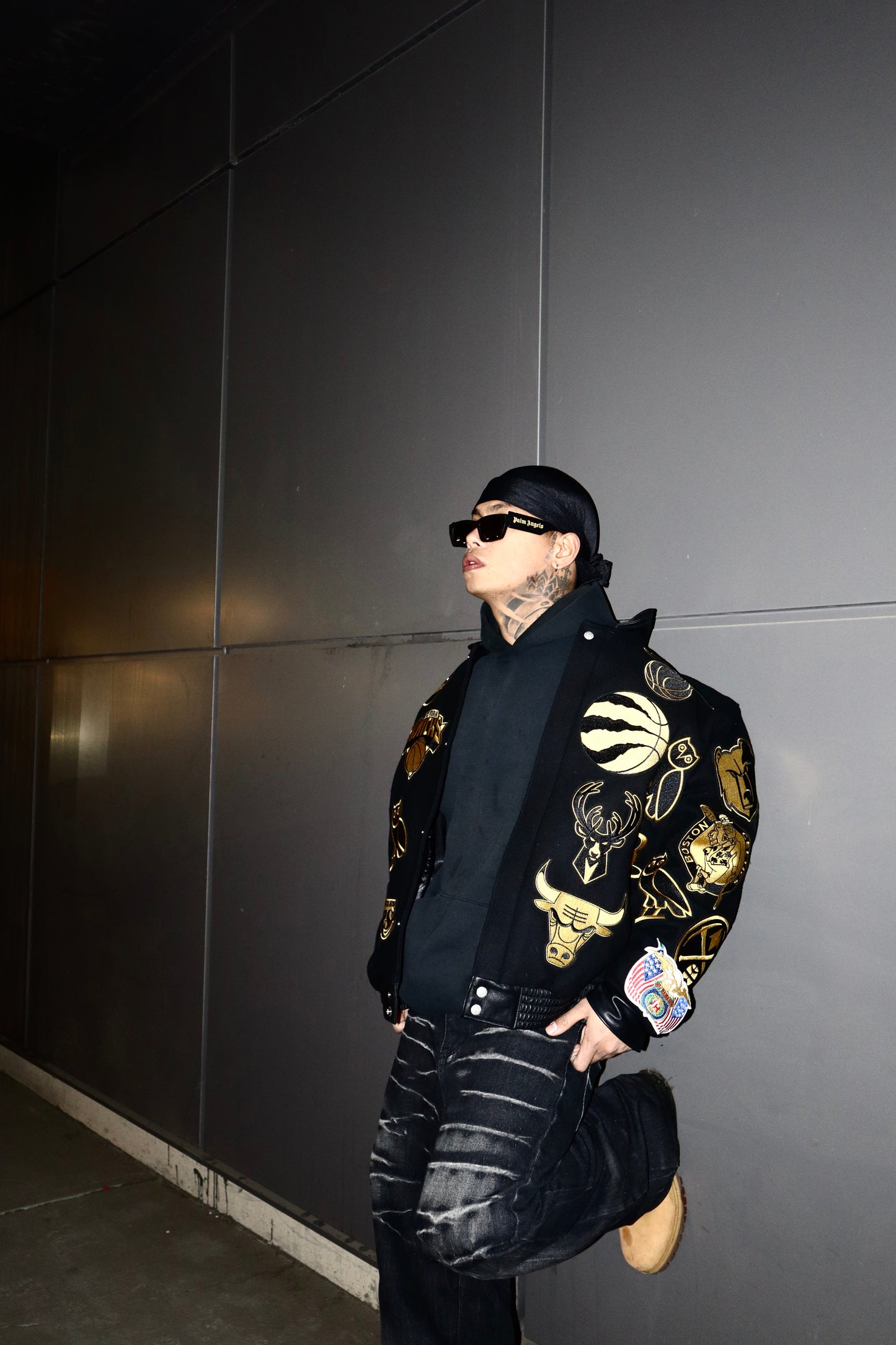 OVO X NBA Team Icons - Limited Edition Jeff Hamilton Leather Wool