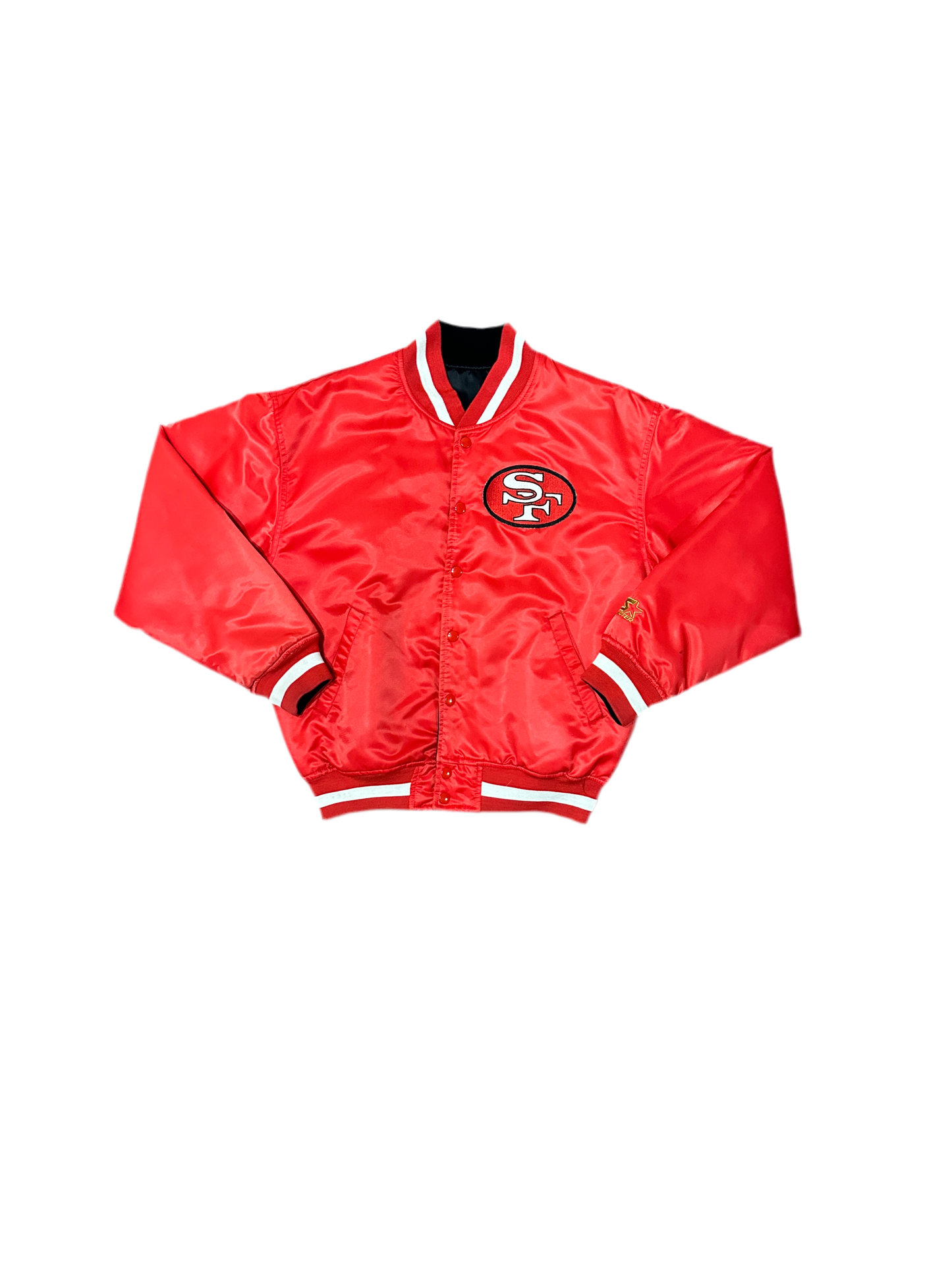 San Francisco 49ers Reversible - Starter Varsity Satin