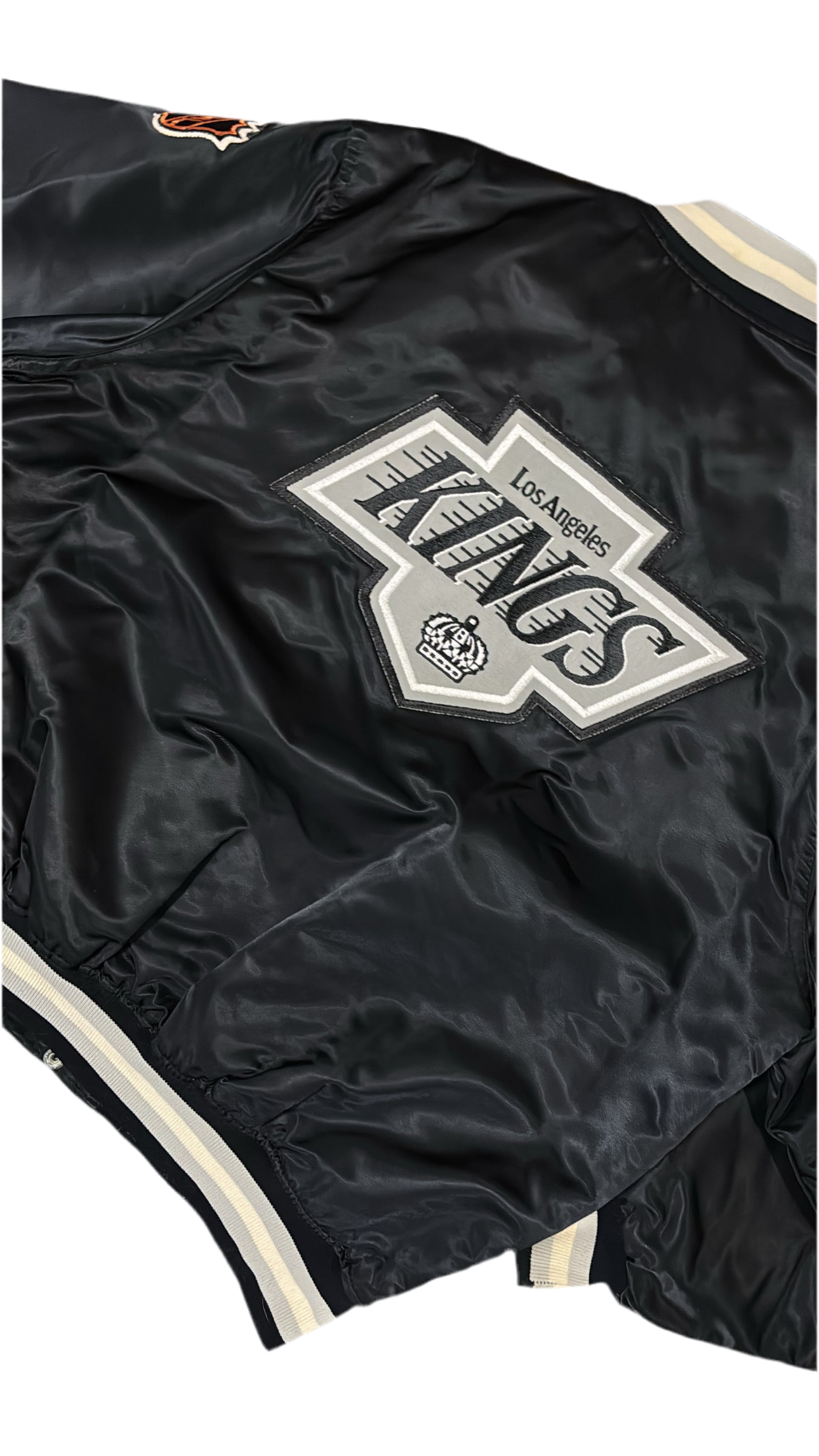 Los Angeles Kings Big Logo - Starter Varsity Satin