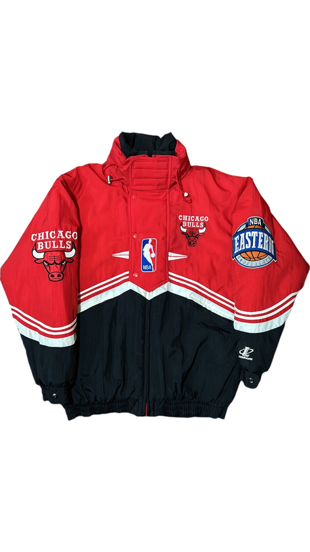 Chicago Bulls Spike - Logo Athletic Puffer