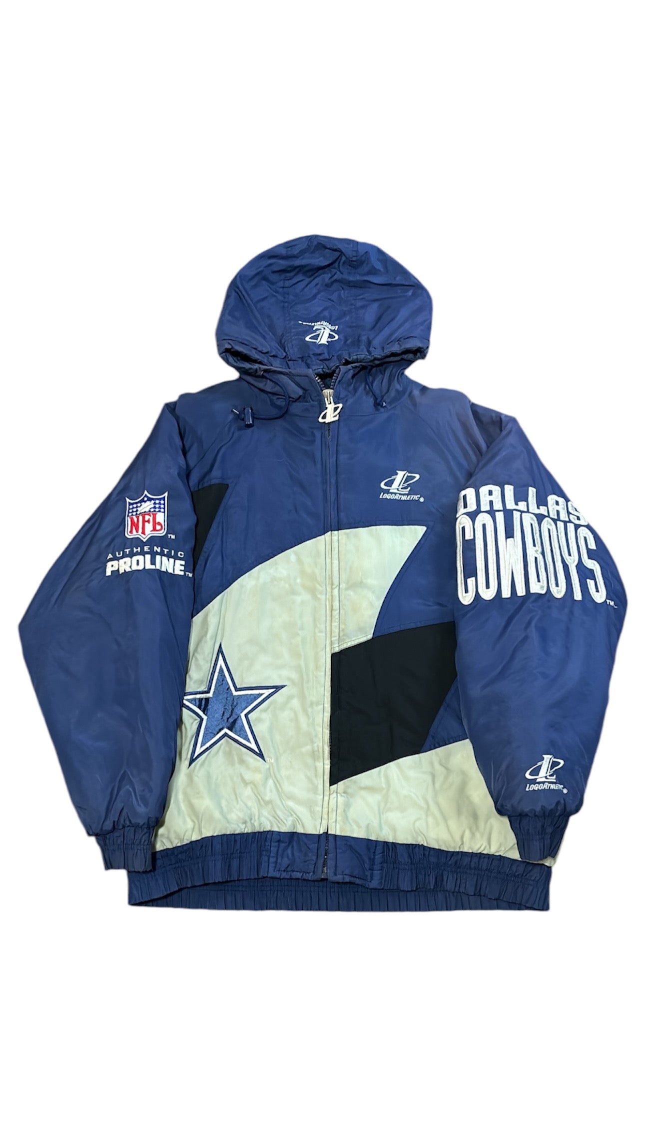 Dallas Cowboys Double Sharks tooth - Logo Athletic Puffer
