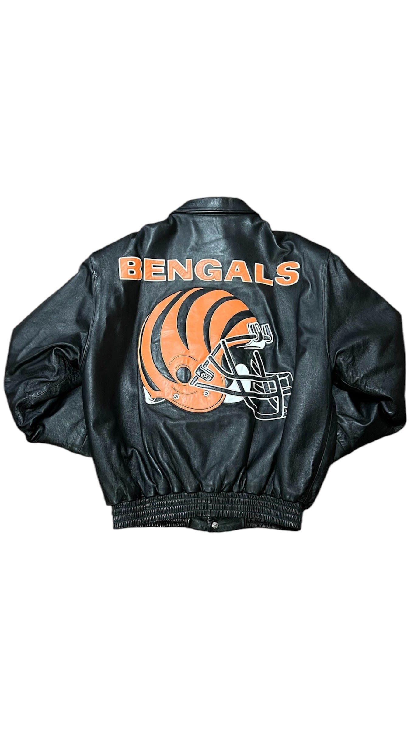 Cincinnati Bengals Reversible - Jeff Hamilton Leather Satin