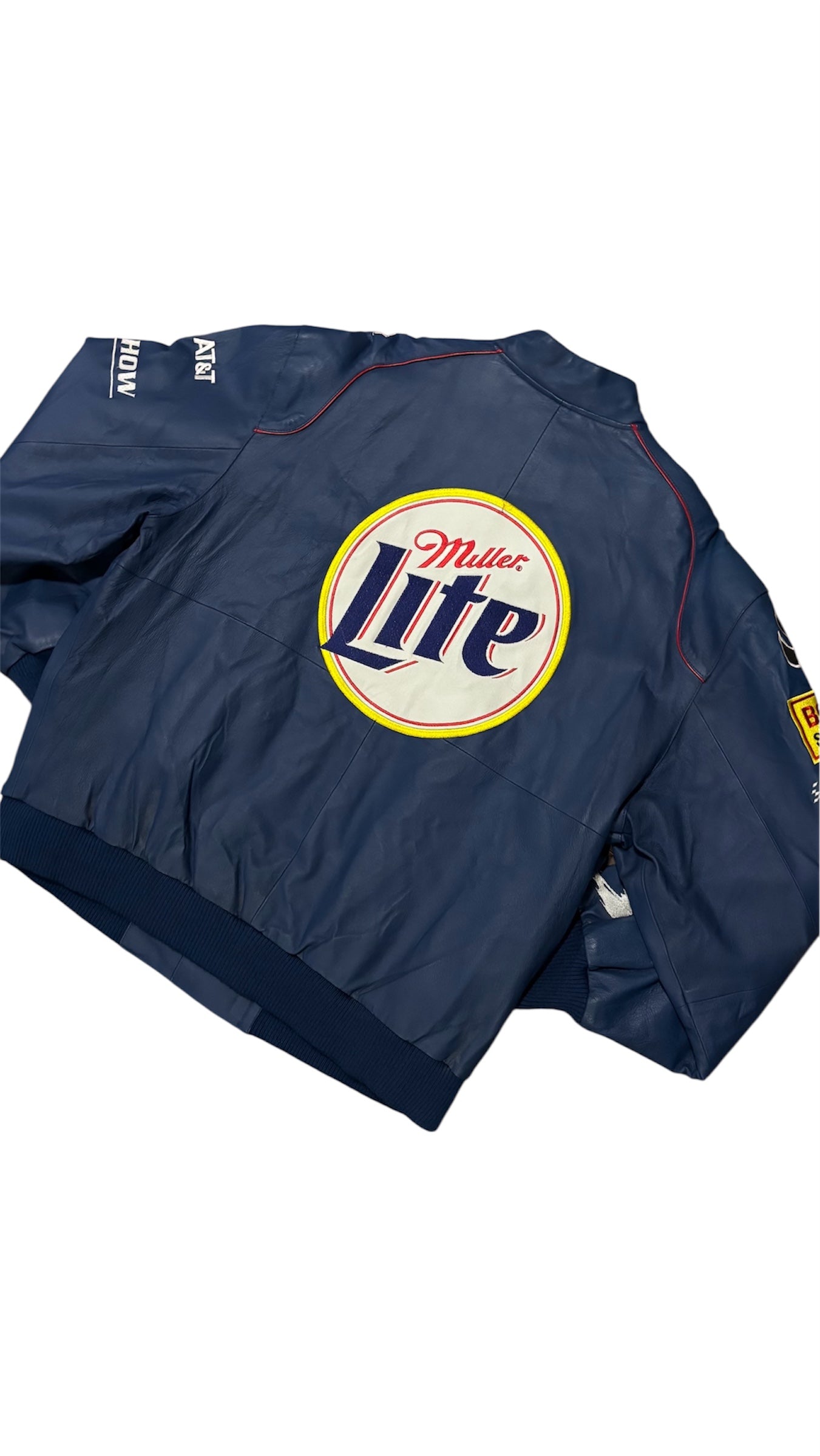 Rusty Wallace Miller Lite - Jeff Hamilton Leather