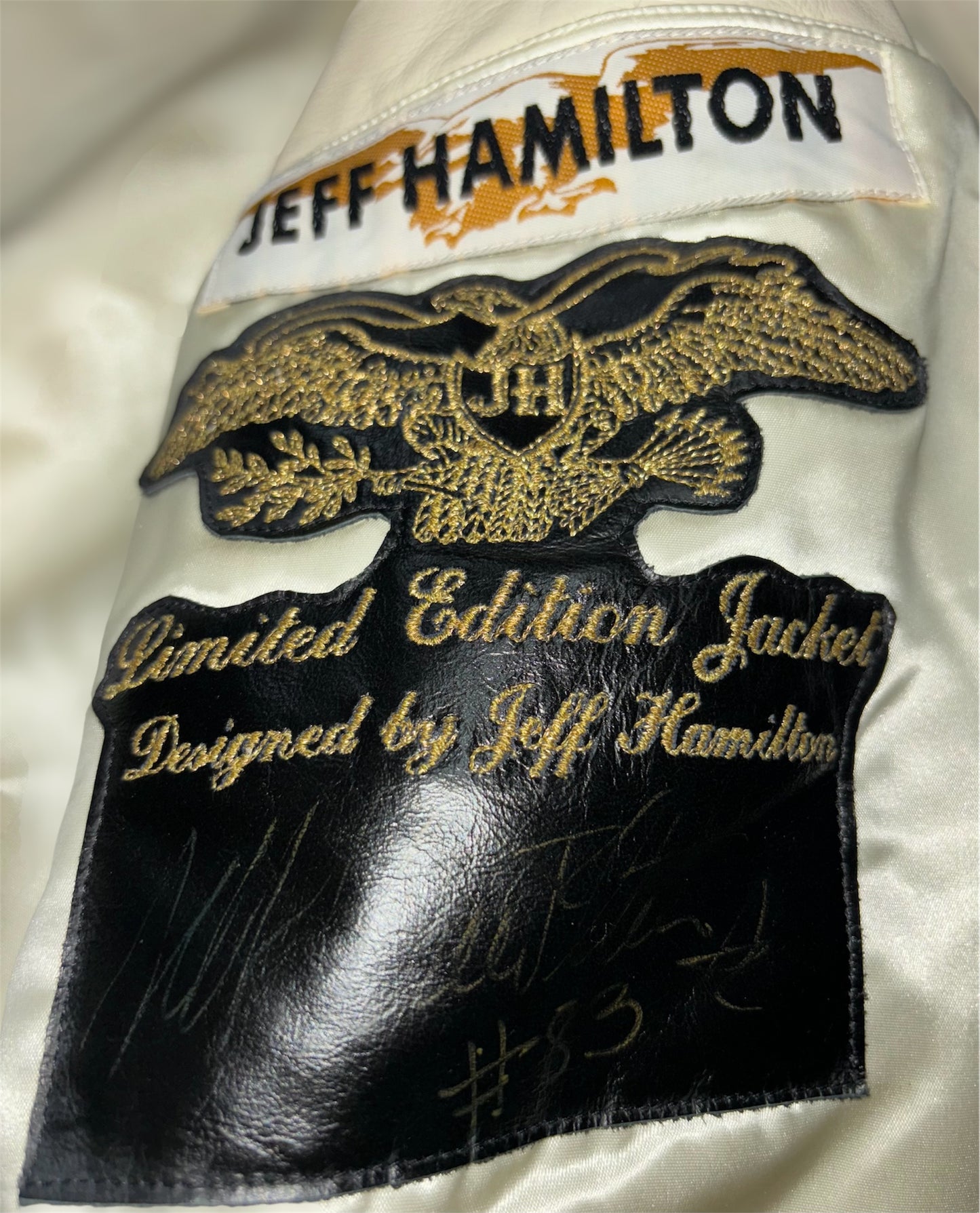 Los Angeles Lakers Limited Edition 83 out of 100 Jeff Hamilton Jacket