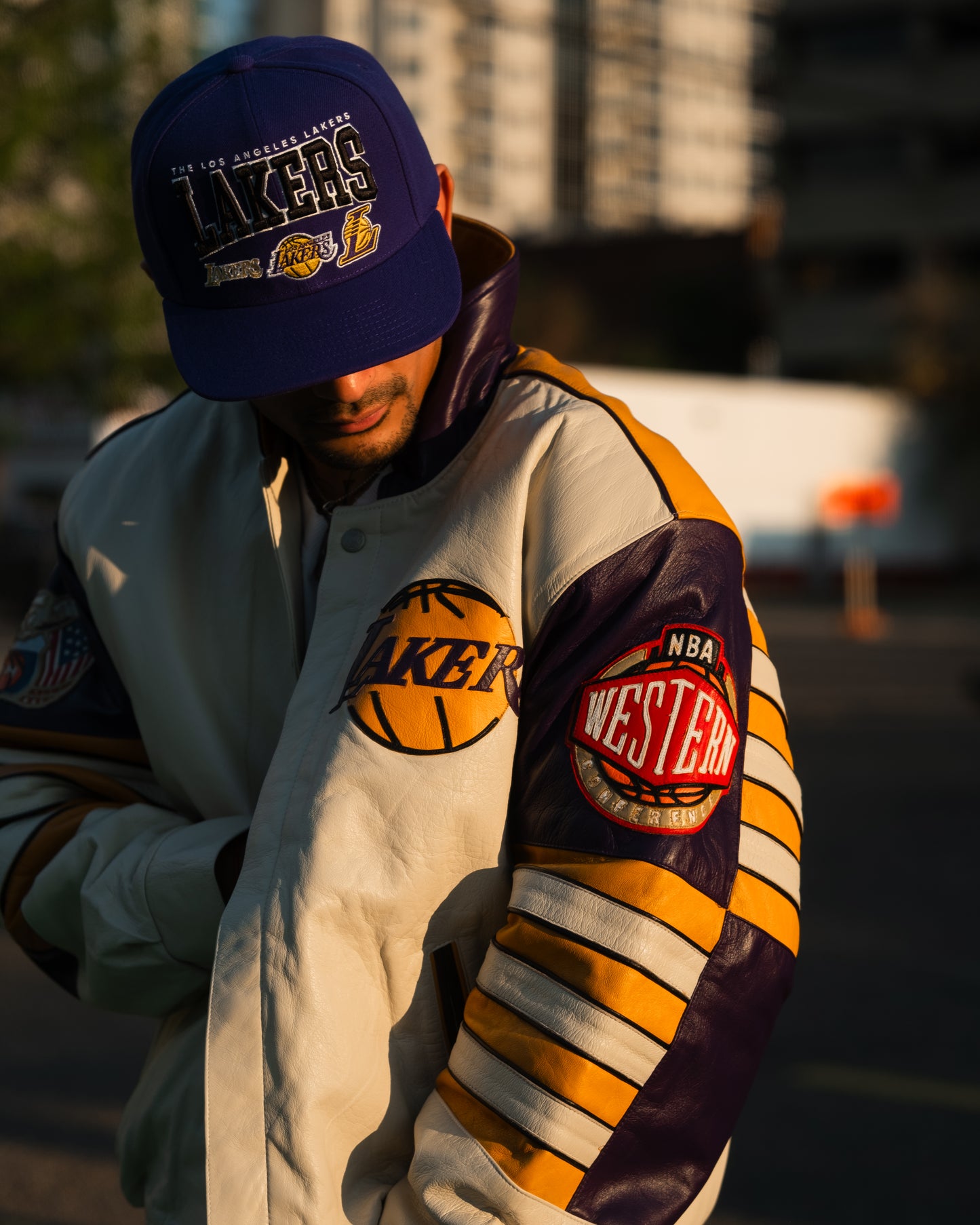 Los Angeles Lakers Limited Edition 83 out of 100 Jeff Hamilton Jacket