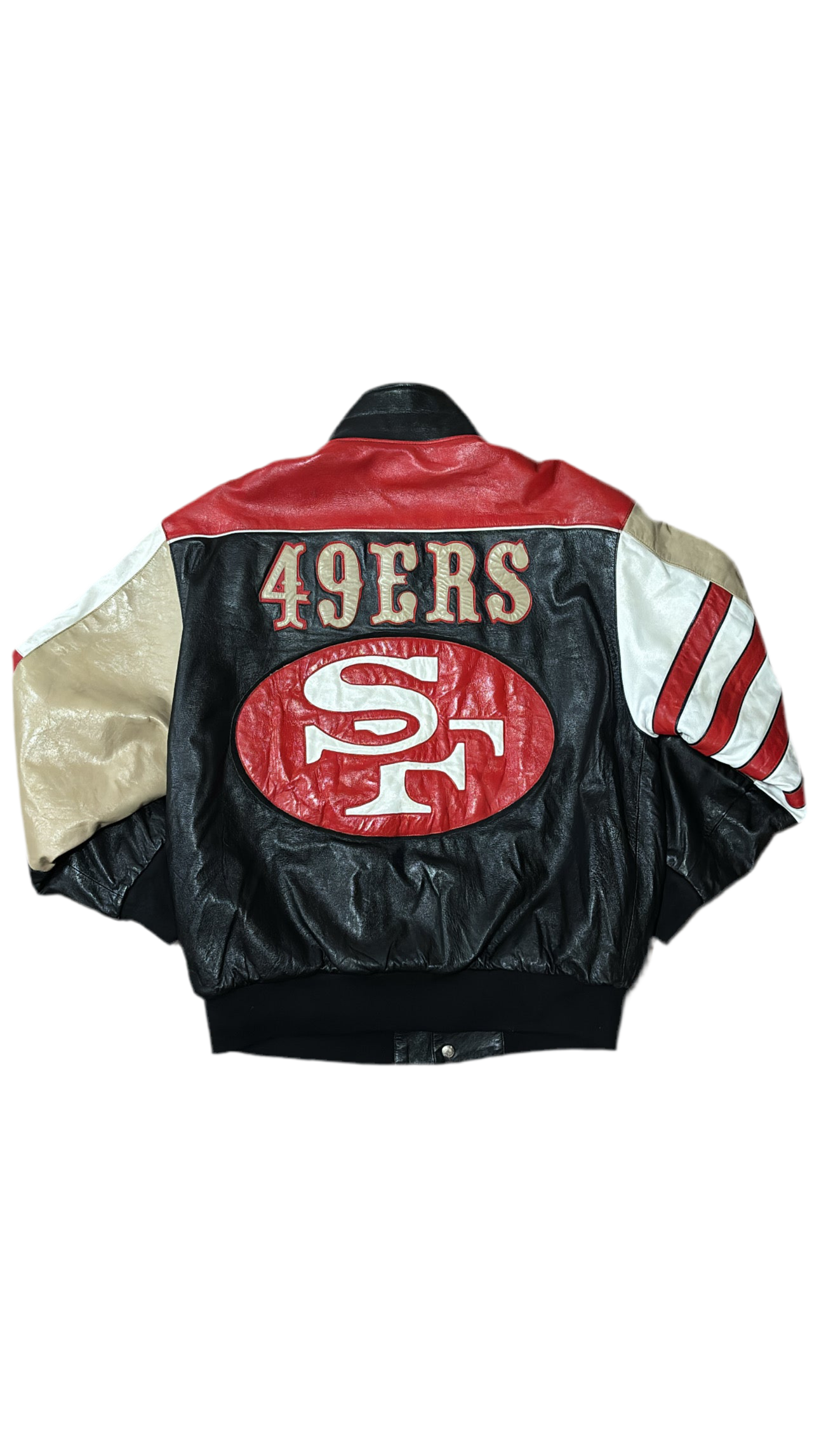 San Francisco 49ers Reversible - Jeff Hamilton Leather Satin
