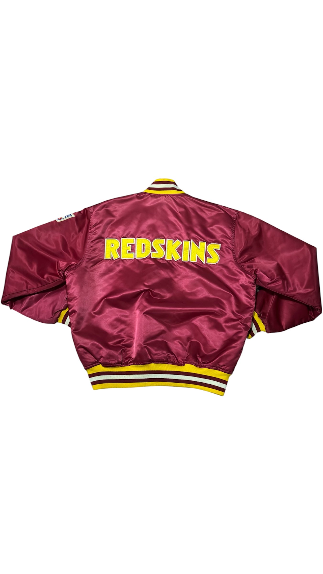 Washington Redskins Back Script - Starter Varsity Satin