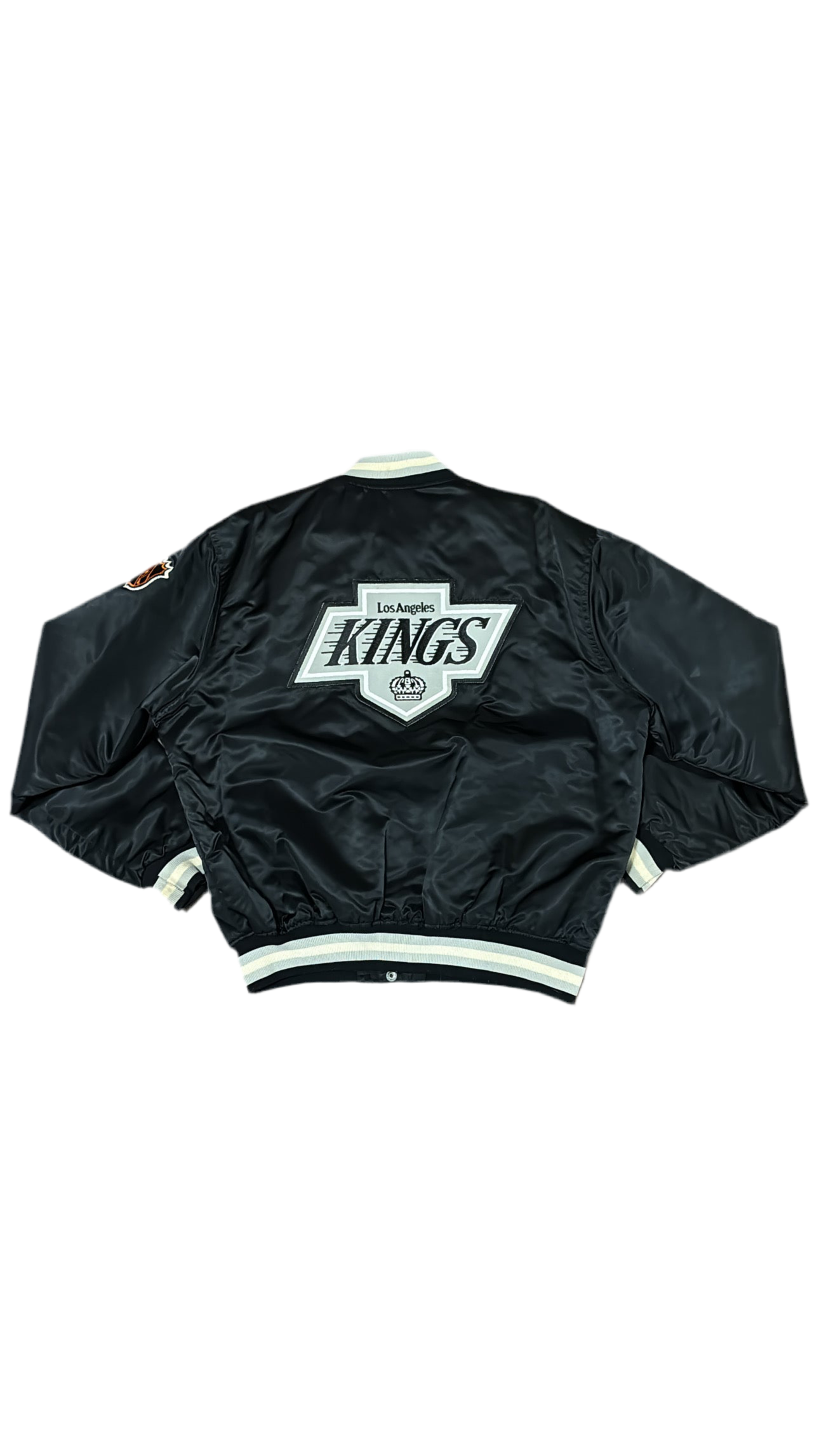 Los Angeles Kings Big Logo - Starter Varsity Satin