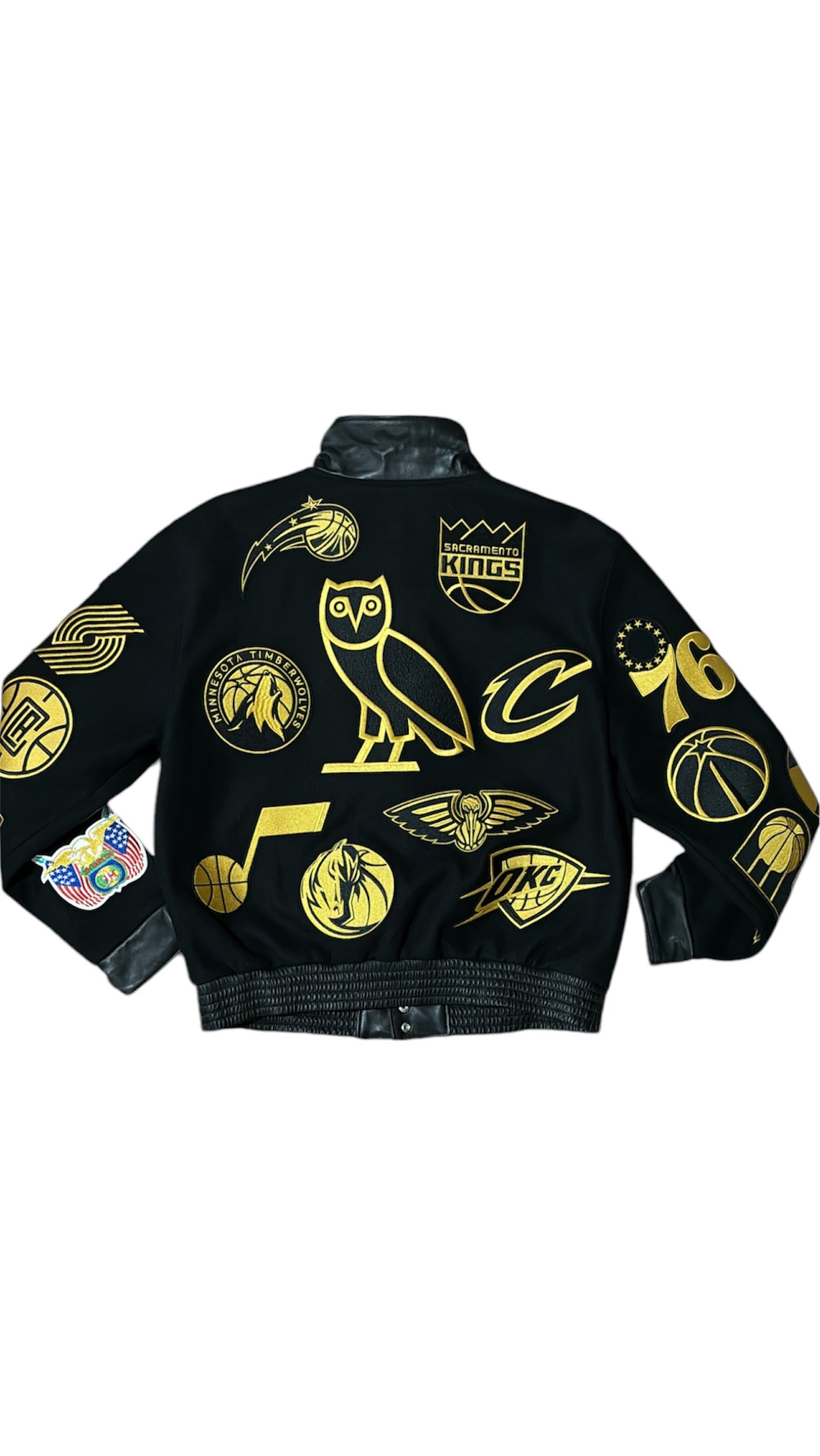 OVO X NBA Team Icons - Limited Edition Jeff Hamilton Leather Wool