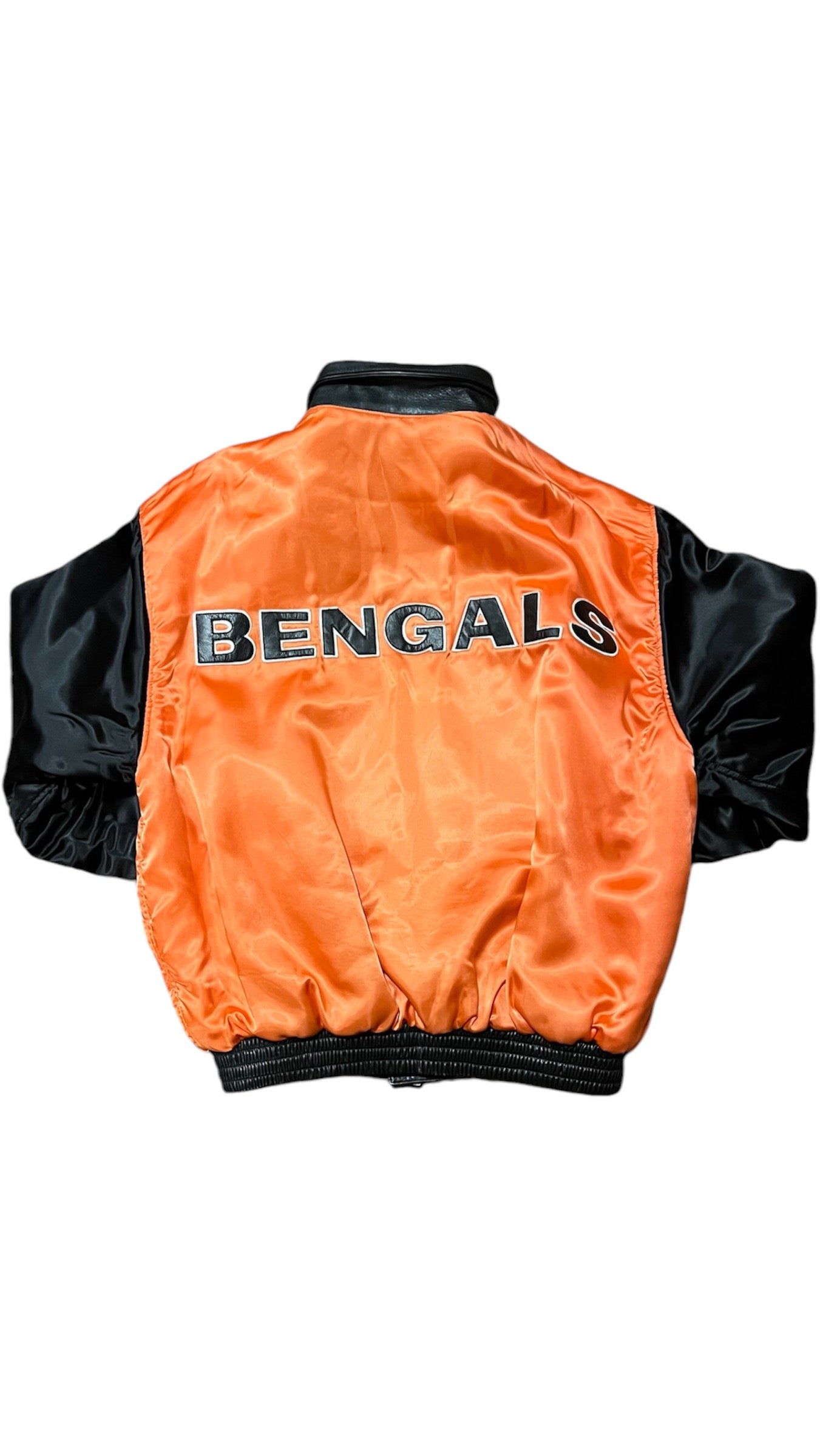 Cincinnati Bengals Reversible - Jeff Hamilton Leather Satin