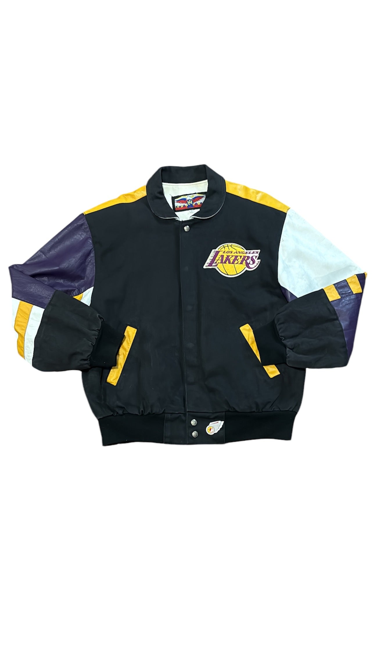 Los Angeles Lakers - Jeff Hamilton Leather Denim