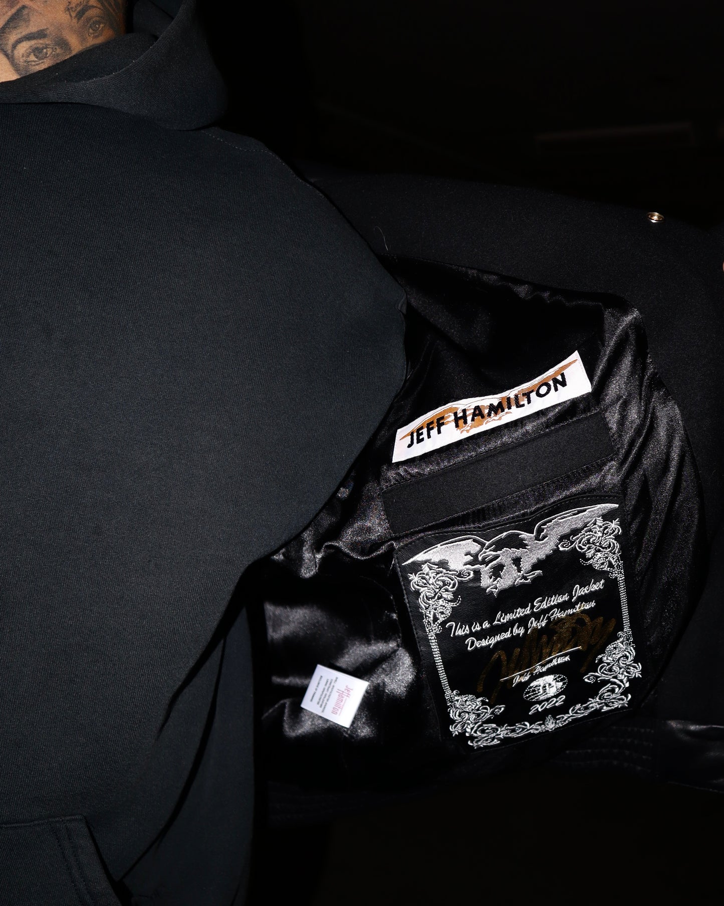 OVO X NBA Team Icons - Limited Edition Jeff Hamilton Leather Wool