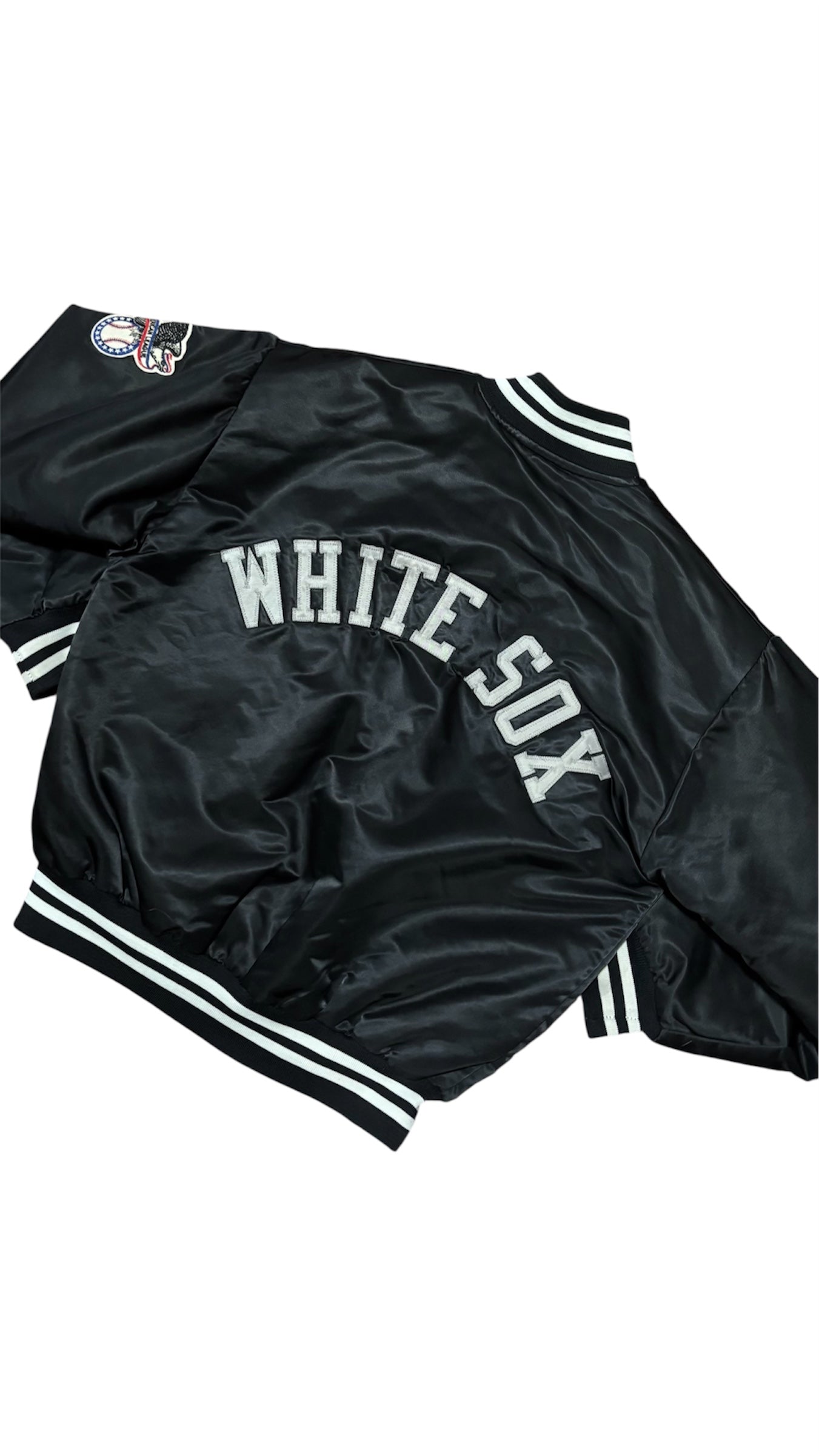 Chicago White Sox Back Script - Chalkline Varsity Satin