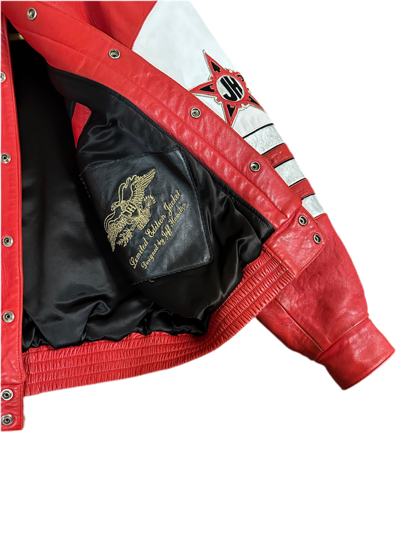 Chicago Bulls Three Peat 91-93 World Champs Jeff Hamilton Leather