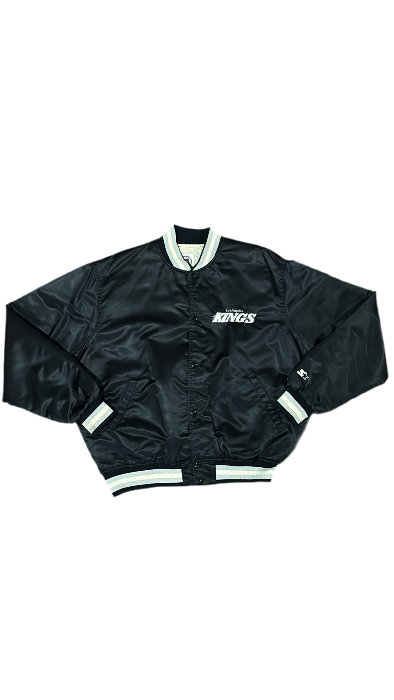 Los Angeles Kings Big Logo - Starter Varsity Satin