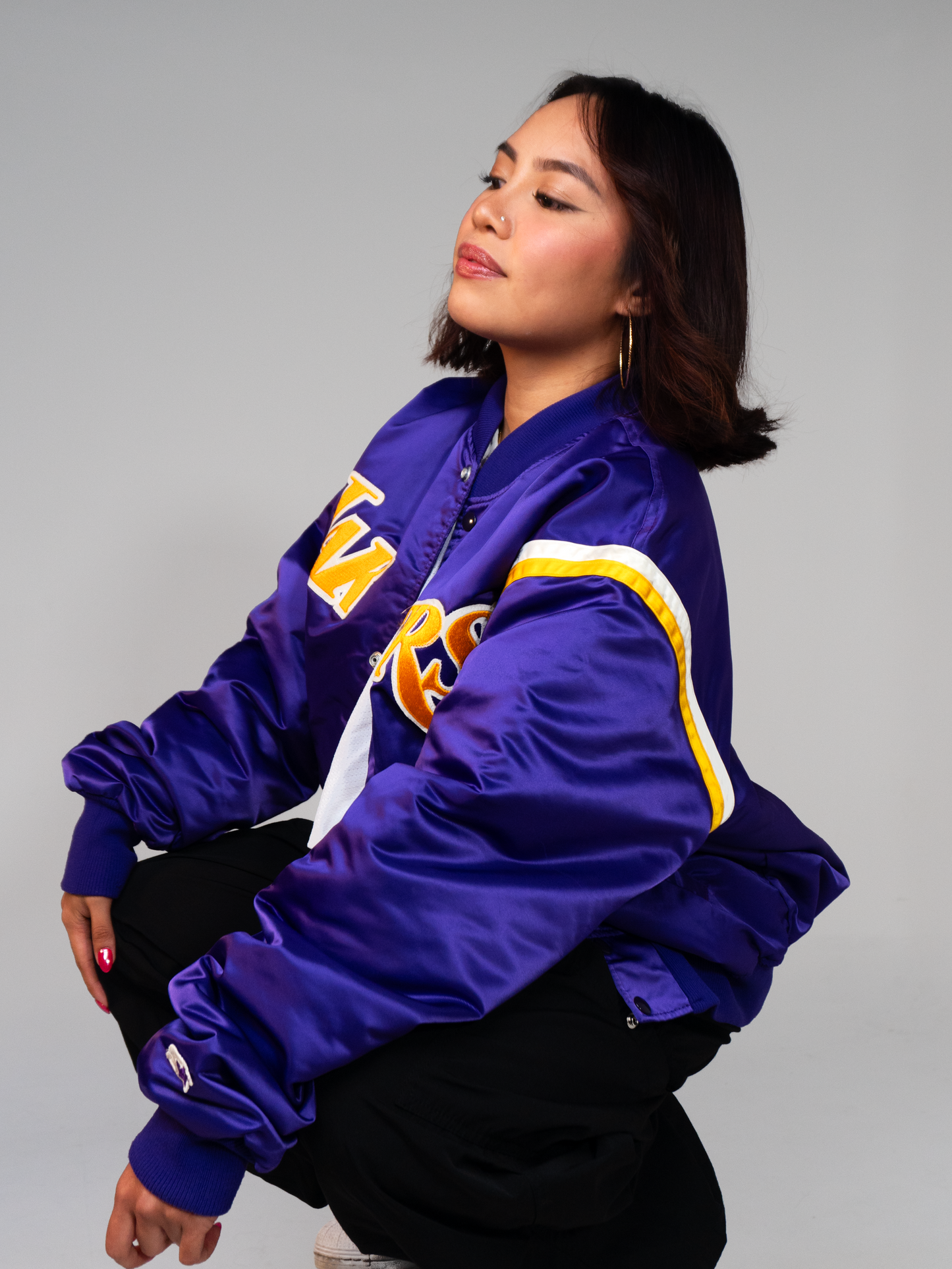 Los Angeles Lakers - Starter Varsity Satin