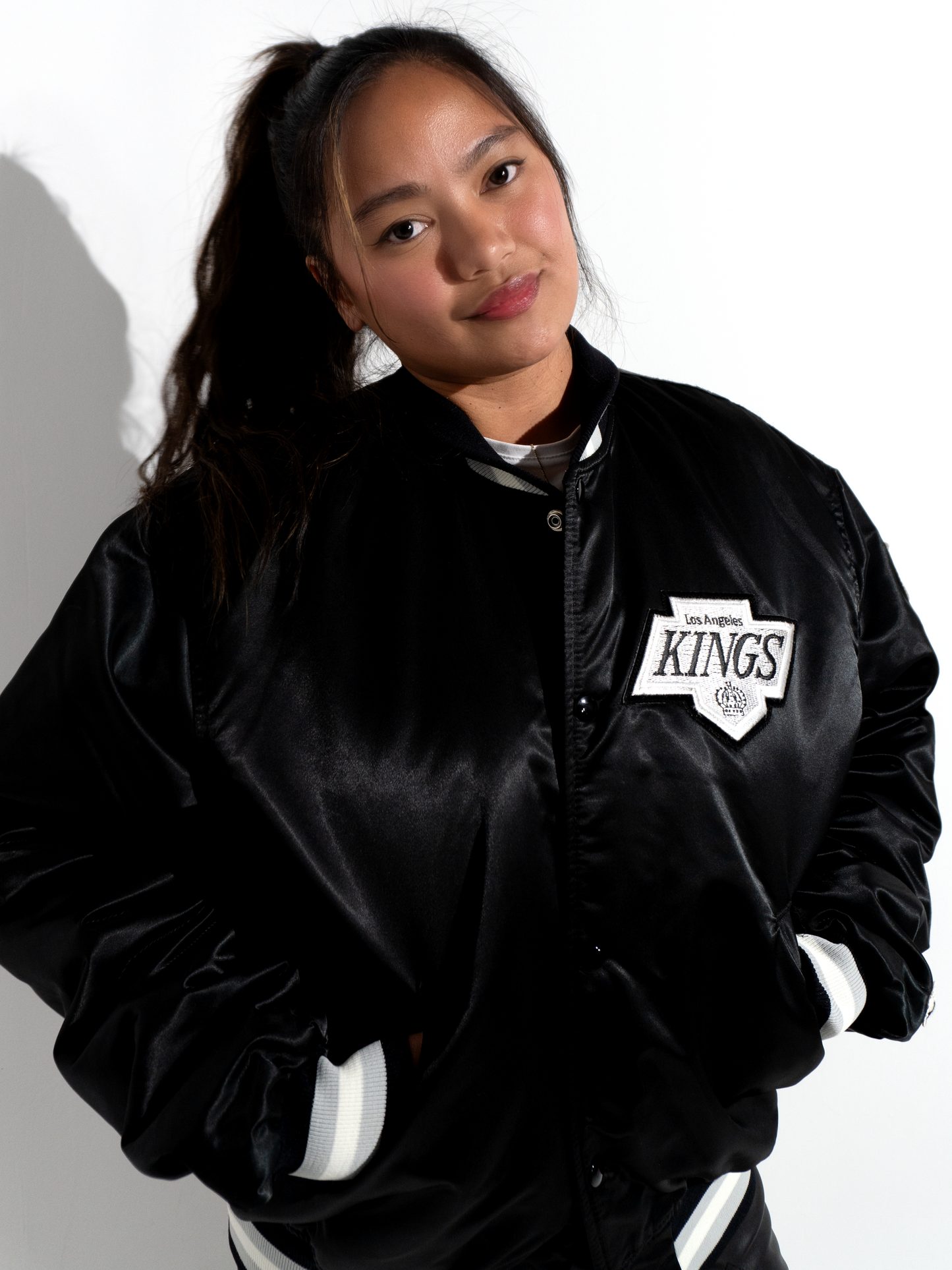 Los Angeles Kings Motion - Starter Varsity Satin
