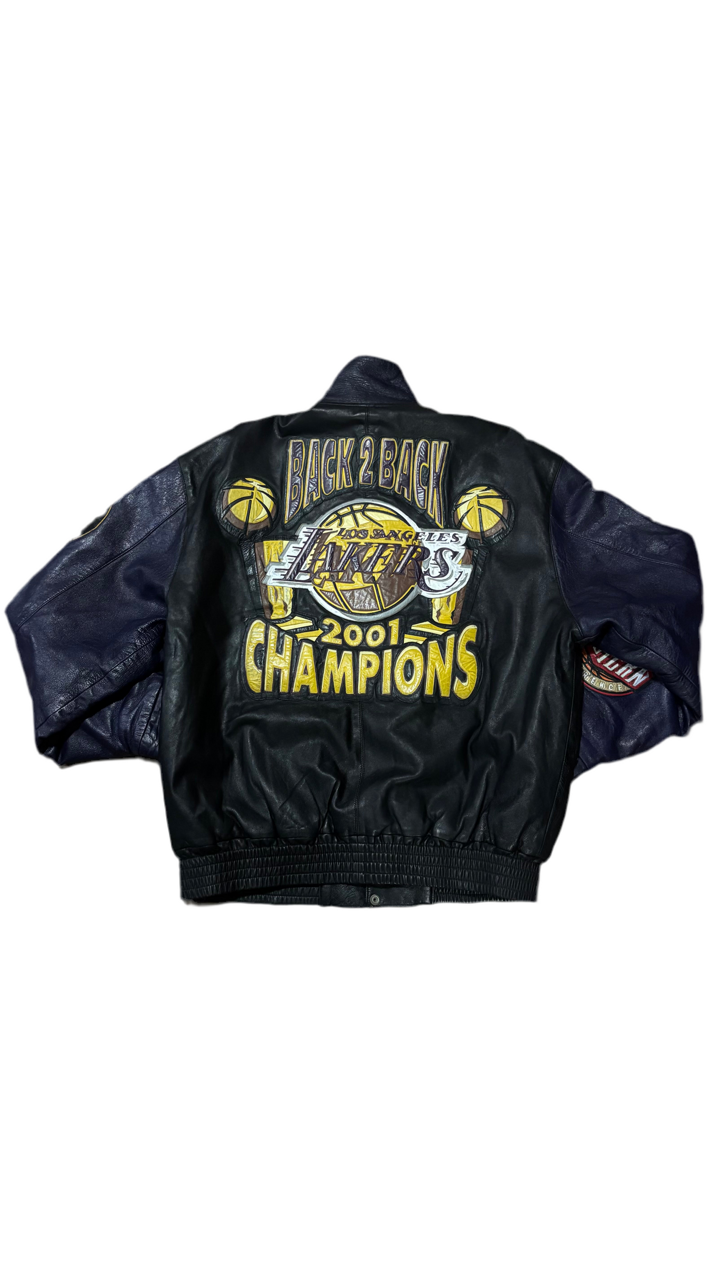 Los Angeles Lakers 2001 Champions - Jeff Hamilton Limited Edition Leather