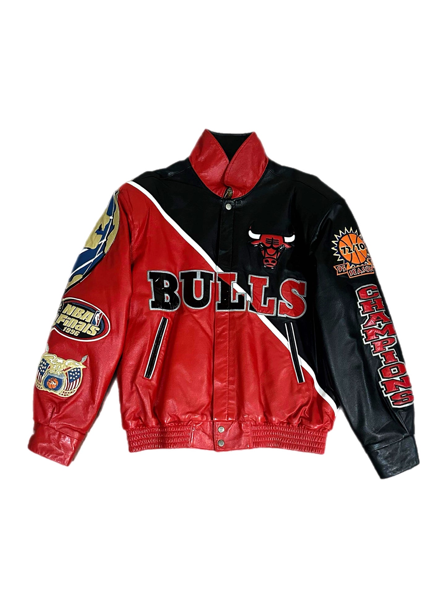 NBA Finals 72/10 1996 Chicago Bulls Champions - Jeff Hamilton Leather