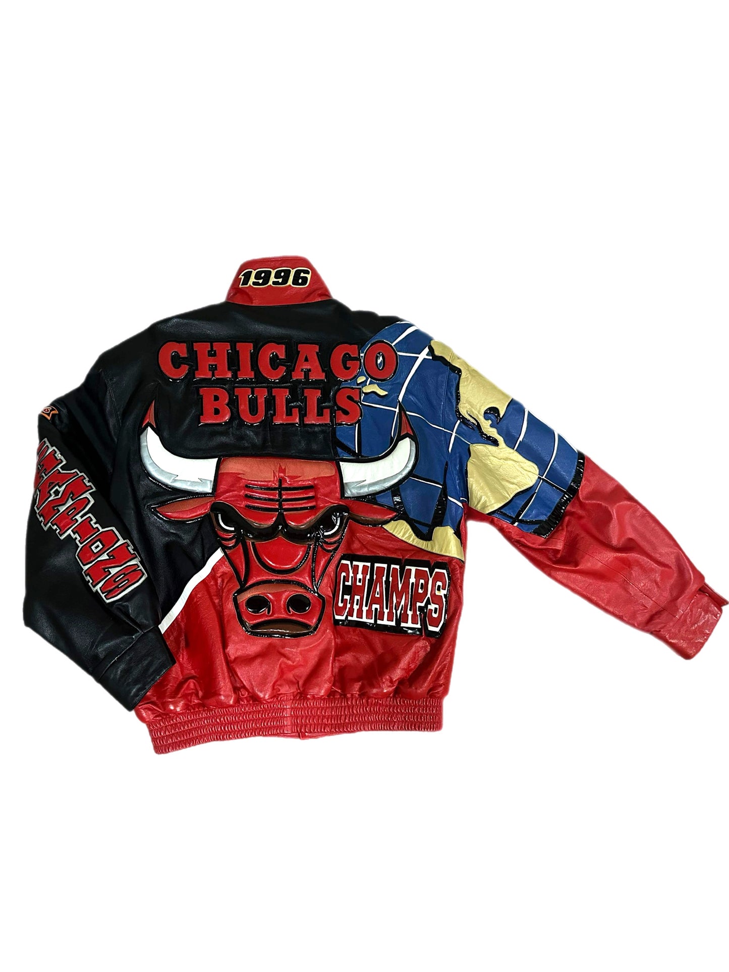 NBA Finals 72/10 1996 Chicago Bulls Champions - Jeff Hamilton Leather