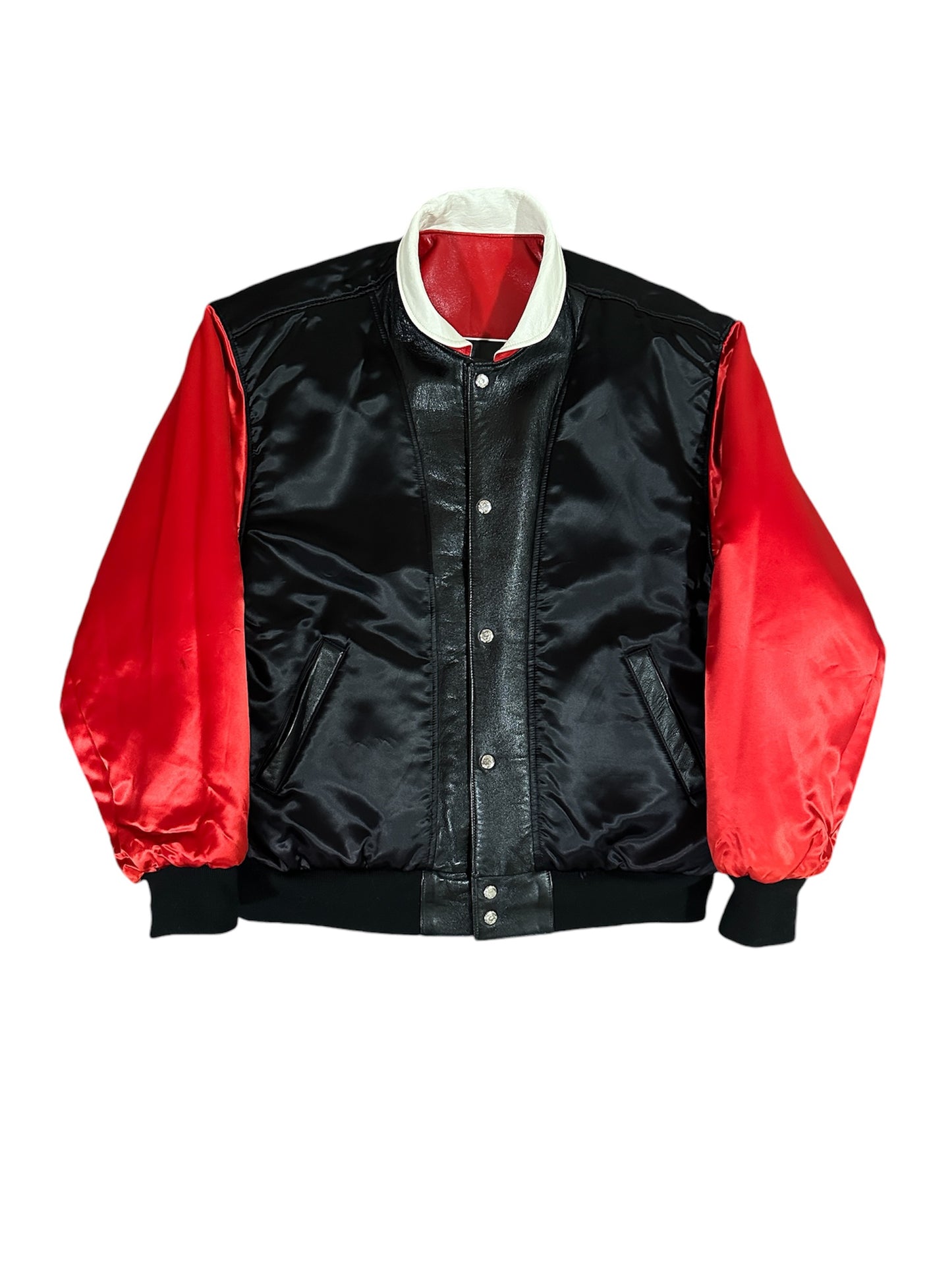 Chicago Bulls Leather Reversible Satin - Jeff Hamilton