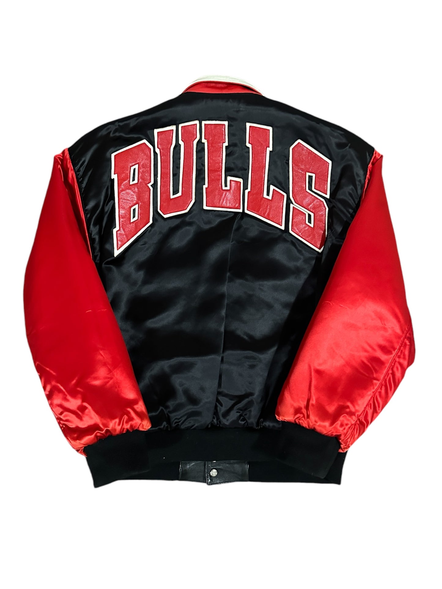 Chicago Bulls Leather Reversible Satin - Jeff Hamilton