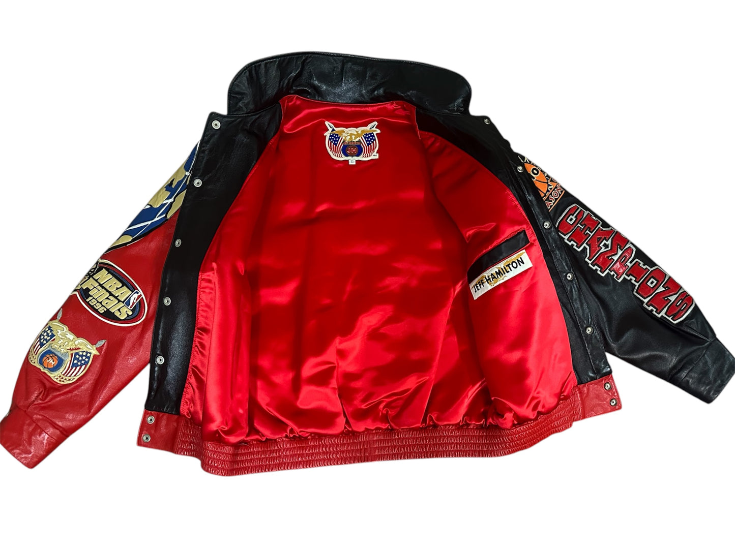 NBA Finals 72/10 1996 Chicago Bulls Champions - Jeff Hamilton Leather