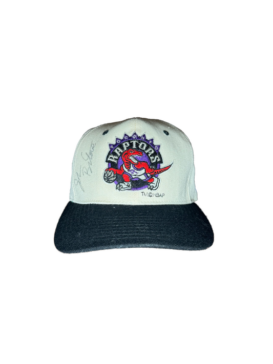 Toronto Raptors Inagural - Signed Starter Two Toned Snapback