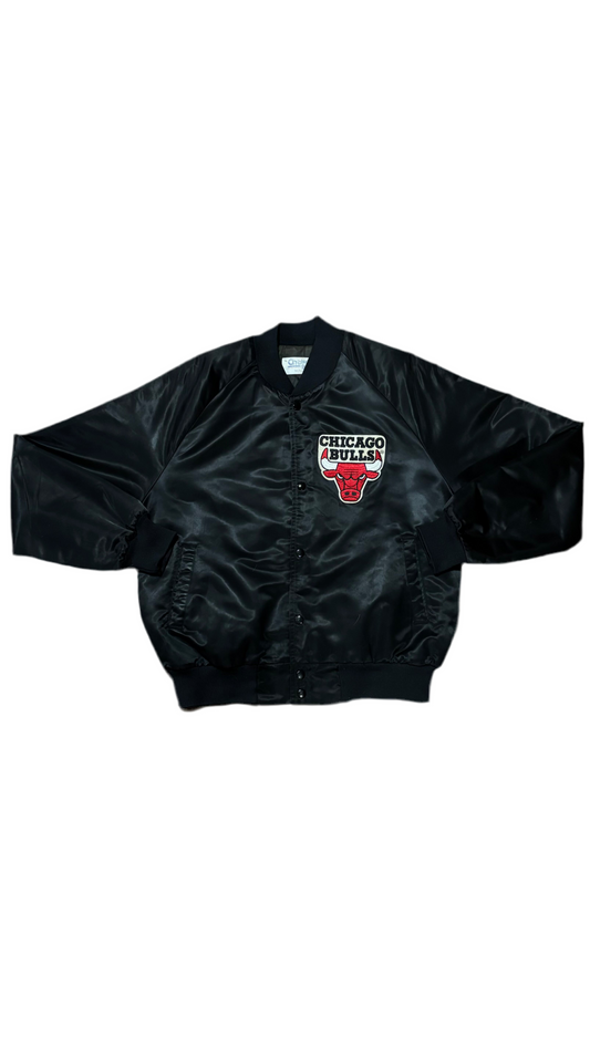Chicago Bulls Back Script - Chalkline Varsity Satin