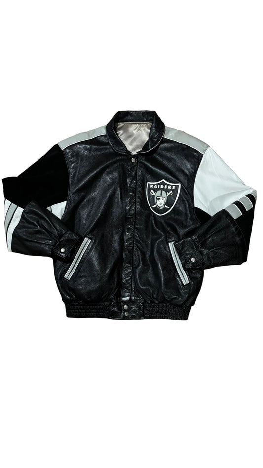 Los Angeles Raiders - Jeff Hamilton Reversible Satin