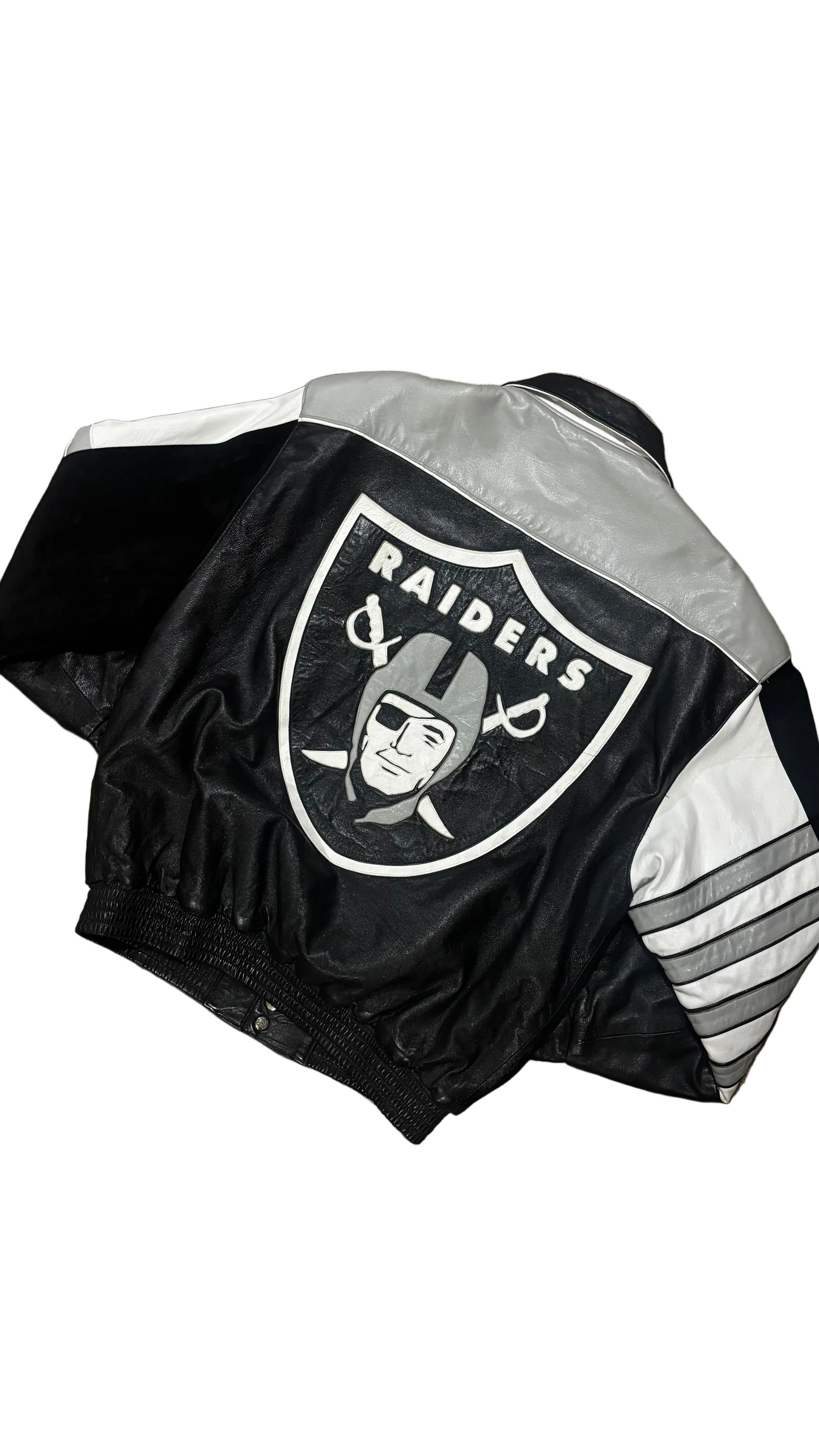 Los Angeles Raiders - Jeff Hamilton Reversible Satin