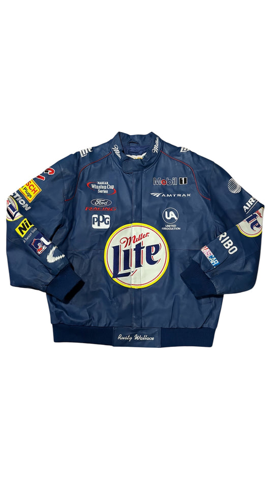 Rusty Wallace Miller Lite - Jeff Hamilton Leather