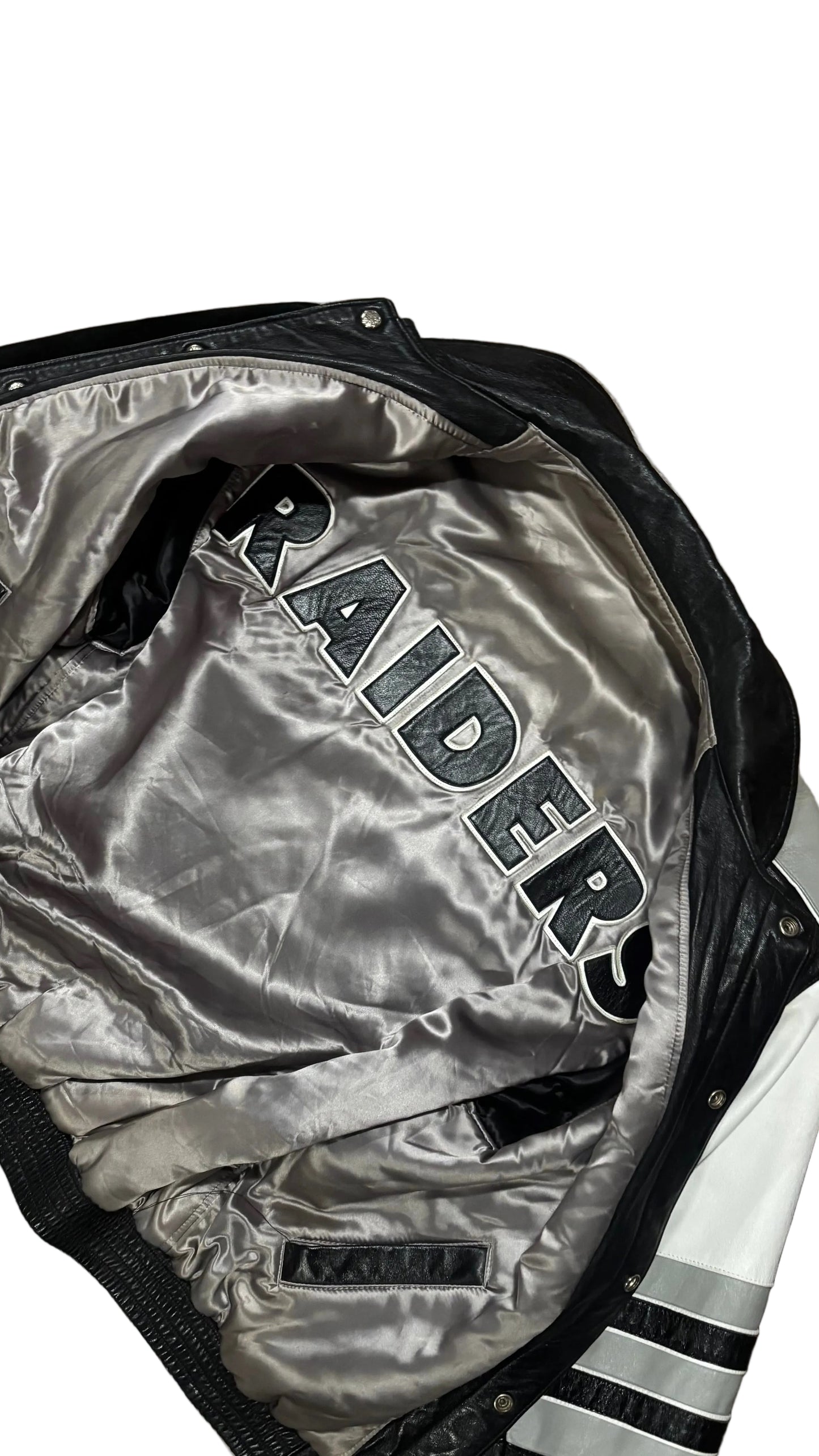 Los Angeles Raiders - Jeff Hamilton Reversible Satin