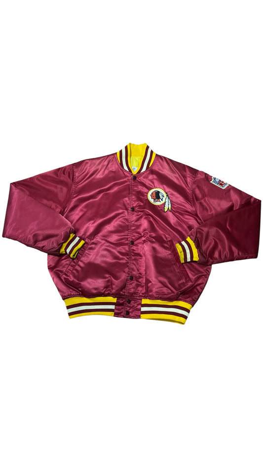 Washington Redskins Back Script - Starter Varsity Satin