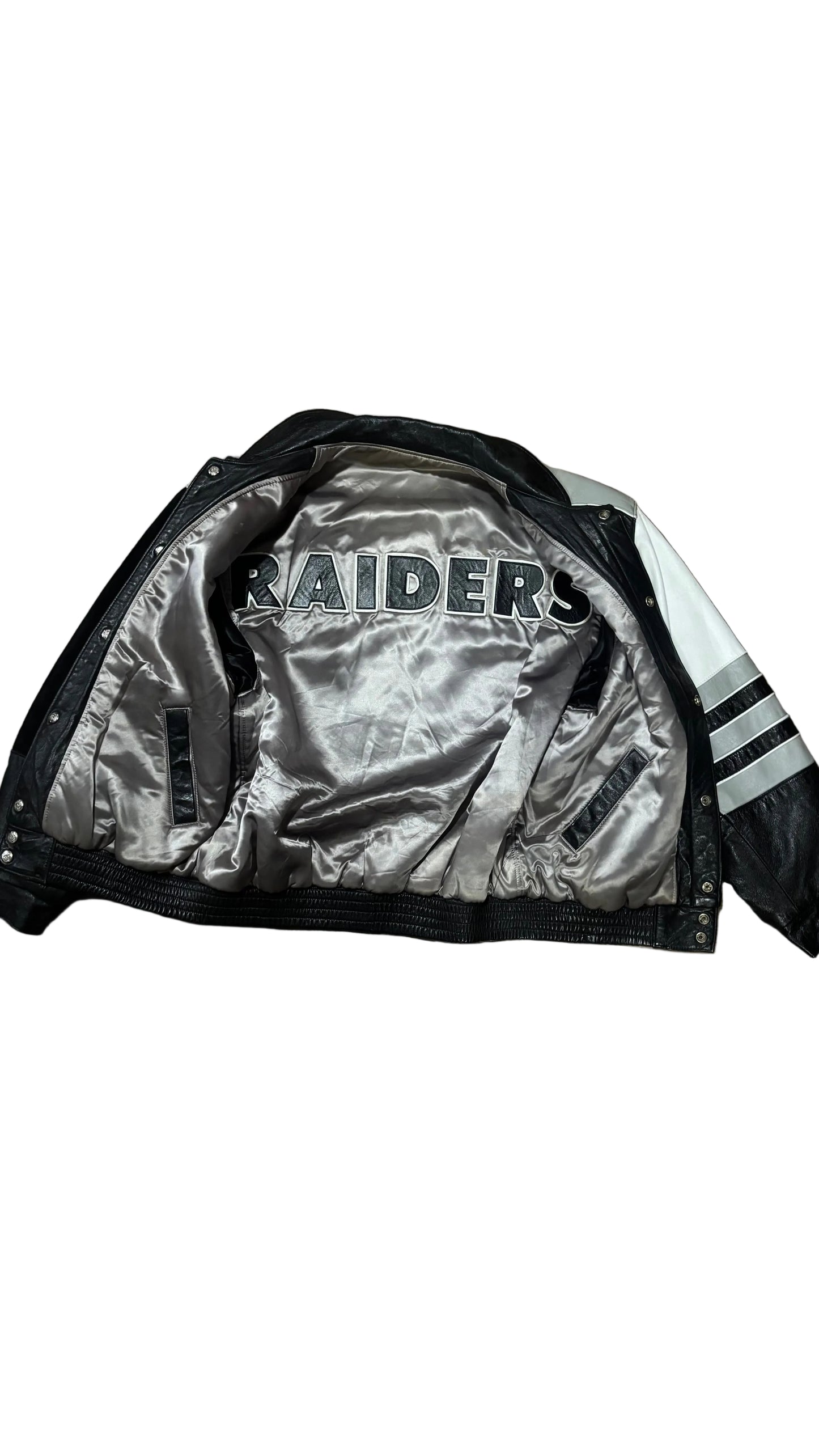Los Angeles Raiders - Jeff Hamilton Reversible Satin