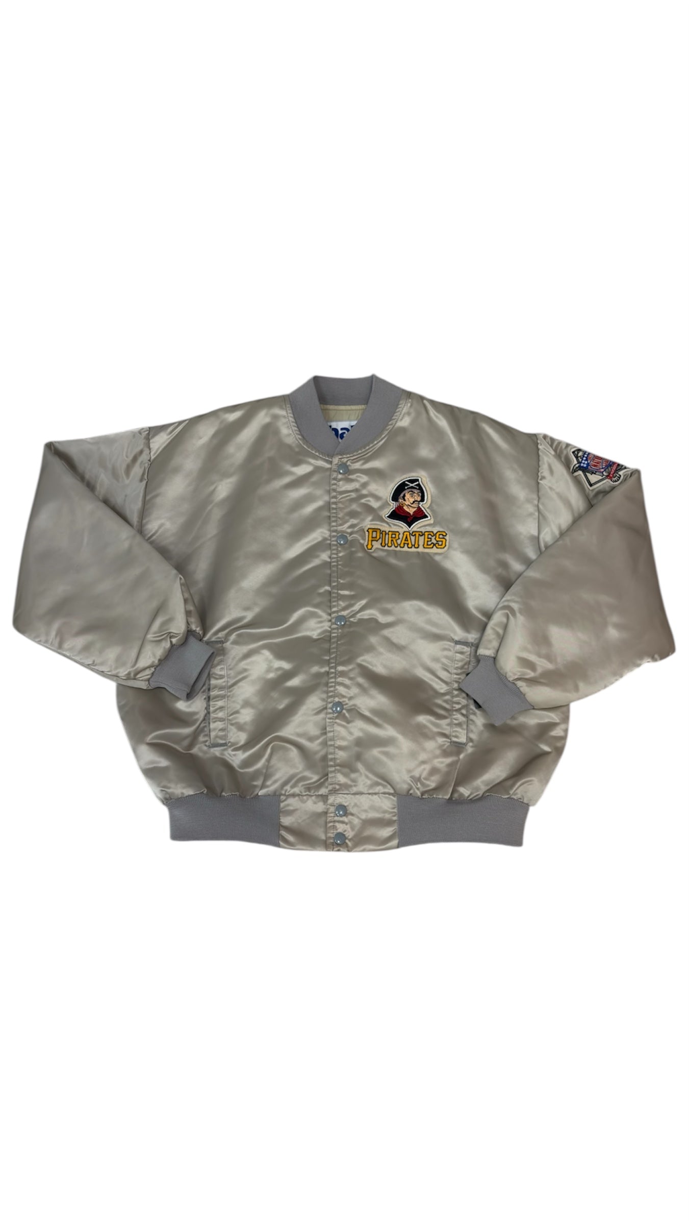 Pittsburgh Pirates Back Script - Chalkline Varsity Satin