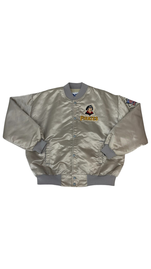 Pittsburgh Pirates Back Script - Chalkline Varsity Satin