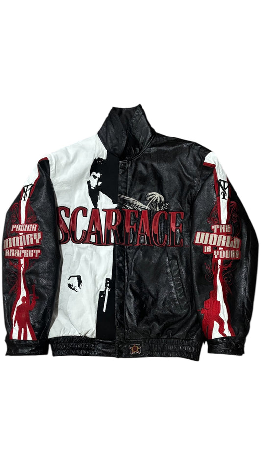 Scar Face NASCAR - Full Leather JH Design