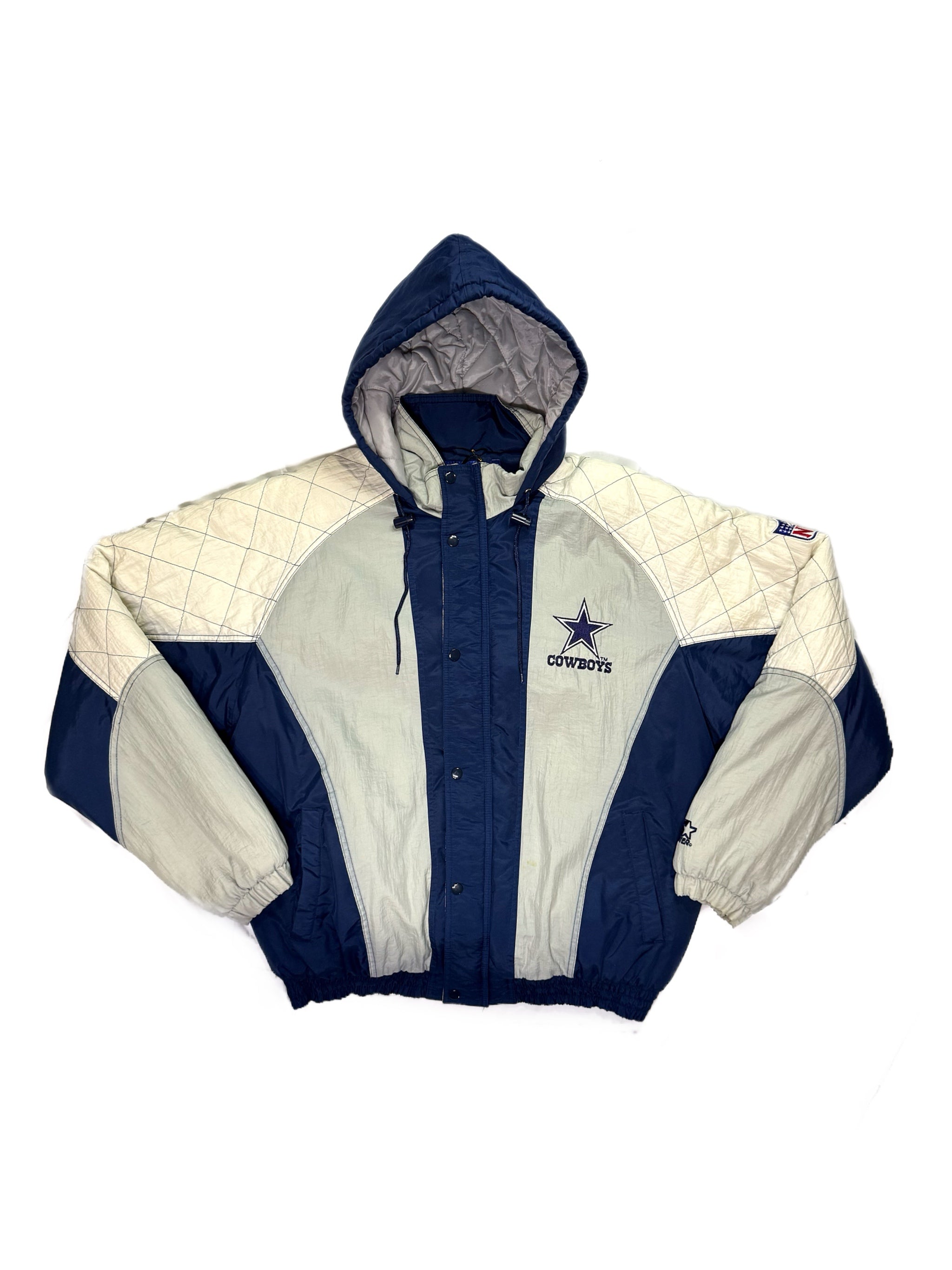 Dallas Cowboys starter shops puffer jacket